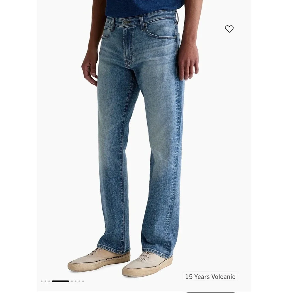AG Adriano Goldschmied The Protege Straight Leg Jeans Men's 31/30 Medium Wash